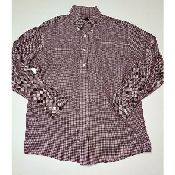 Jos A Bank Signature Collection Men’s Large Button Down Long Sleeve Wrinkle Free - Picture 1 of 5